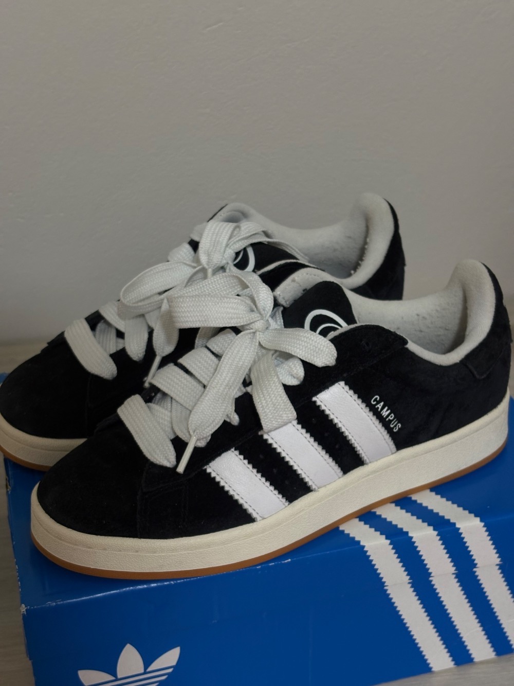 adidas Campus 00s Core Black Cloud Off White