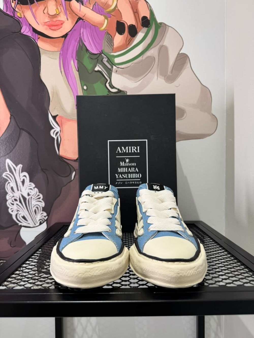 Maison Mihara Yasuhiro x Amiri MMY Skel Top Low Sky Blue