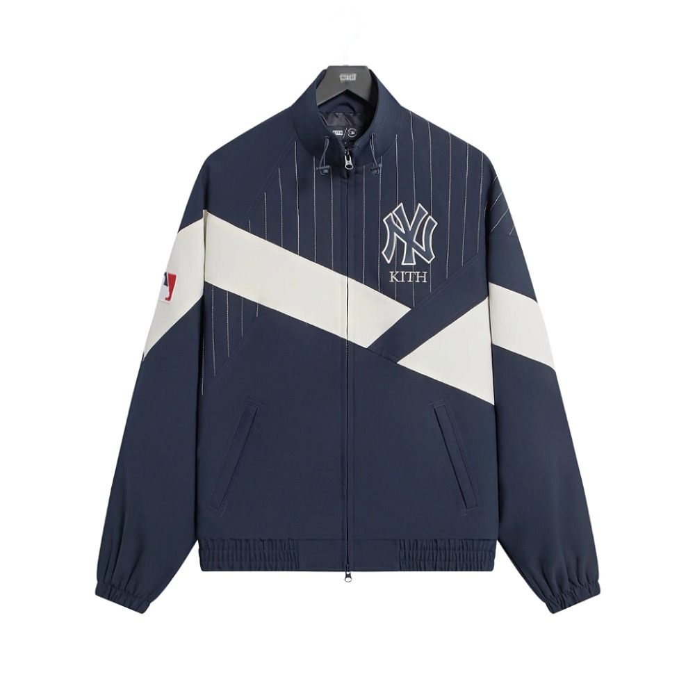 KITH x YANKEES - Jaqueta Double Weave Shiloh "Azul Marinho" -NOVO-