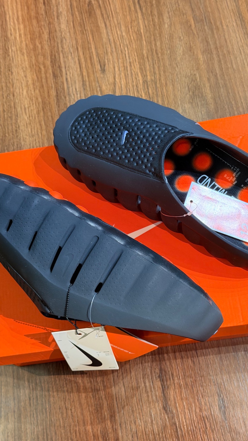 Nike Mind 001 Slide Black Chrome — 38, Novo