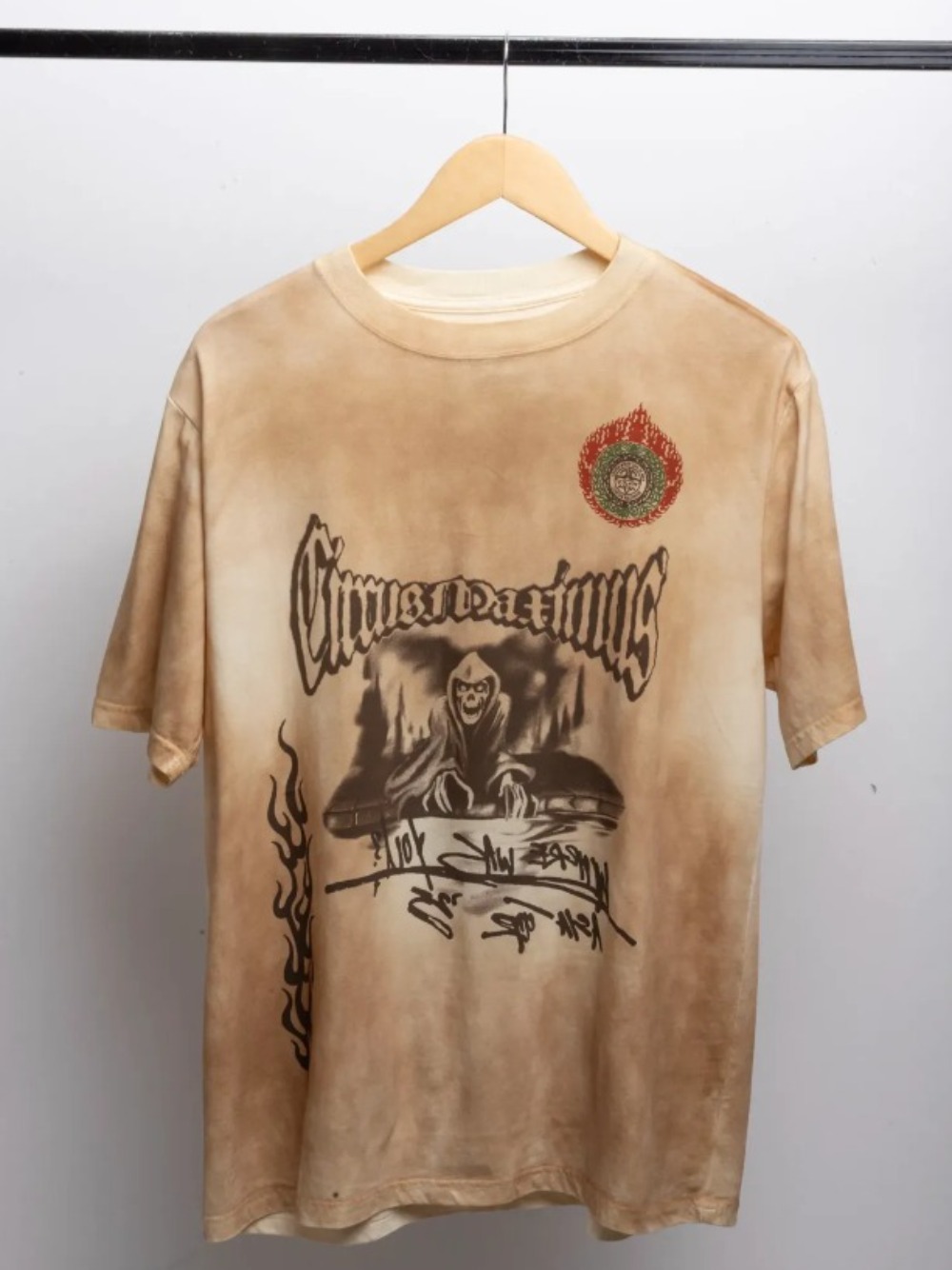 Camiseta Travis Scott Circus Maximus Tour 2025 Live From Asia Brown
