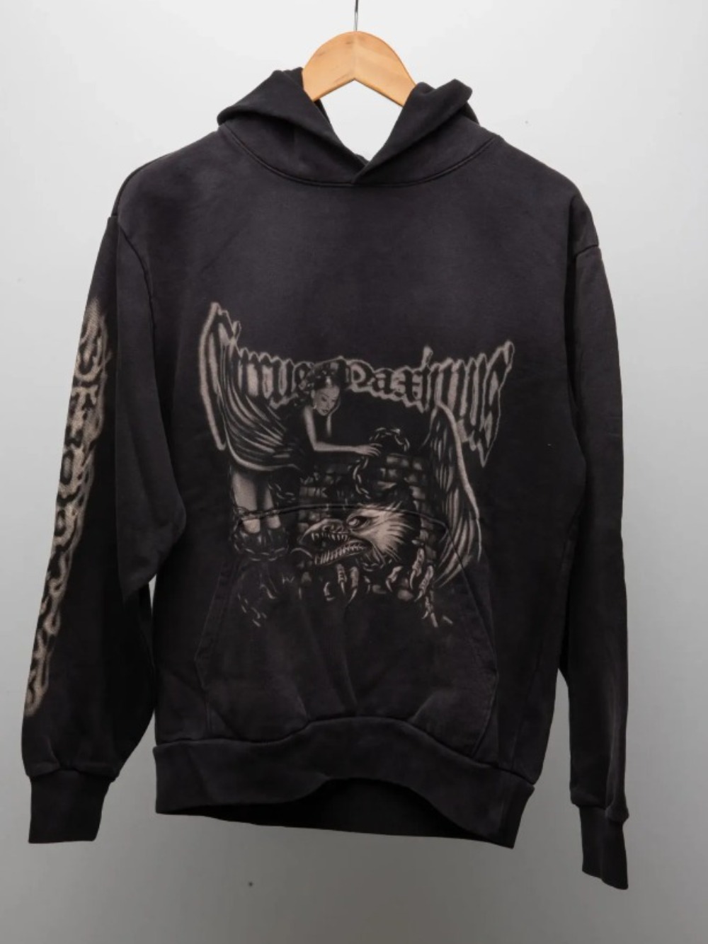 Moletom Capuz Travis Scott Circus Maximus Tour Eagle Pullover Black — M, Novo