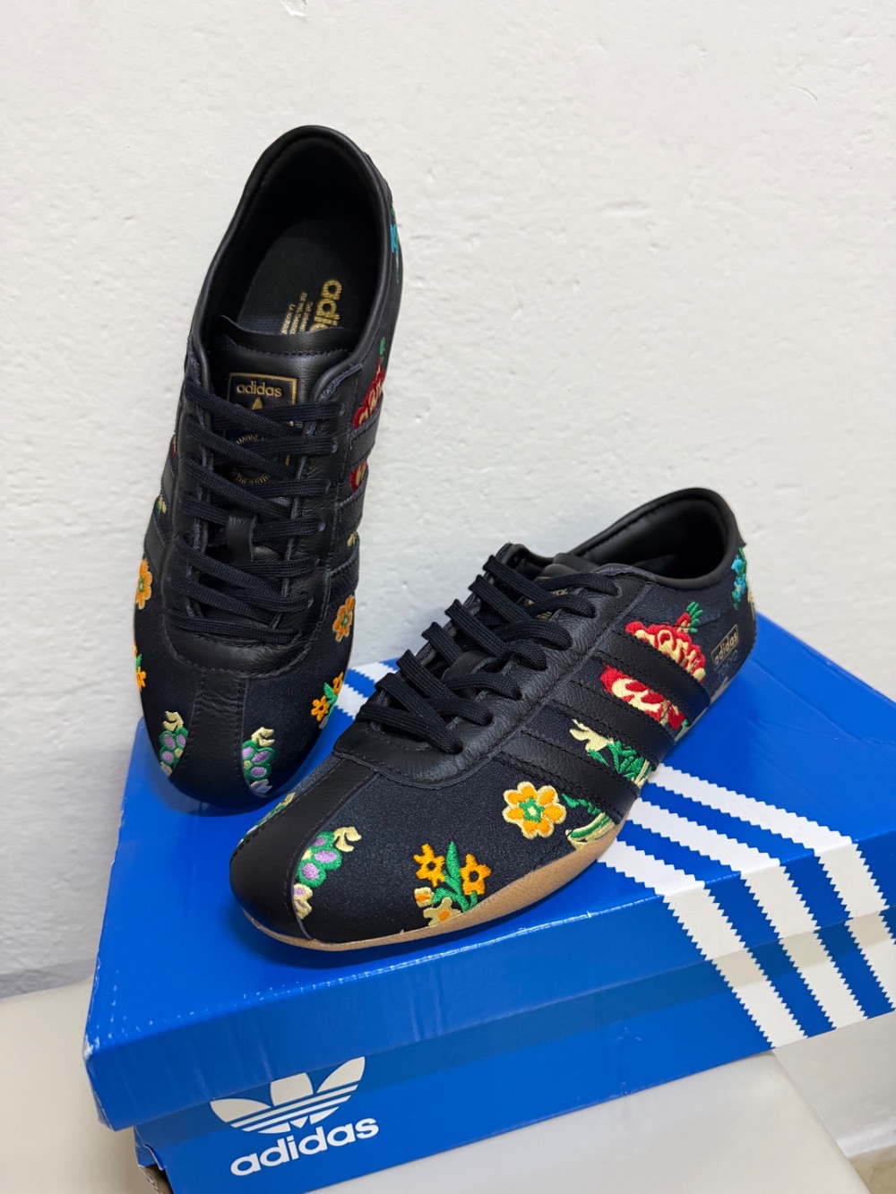 adidas Tokyo Black Floral Embroidery