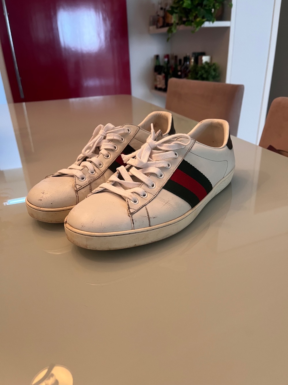 Gucci Ace Stripe Ivory