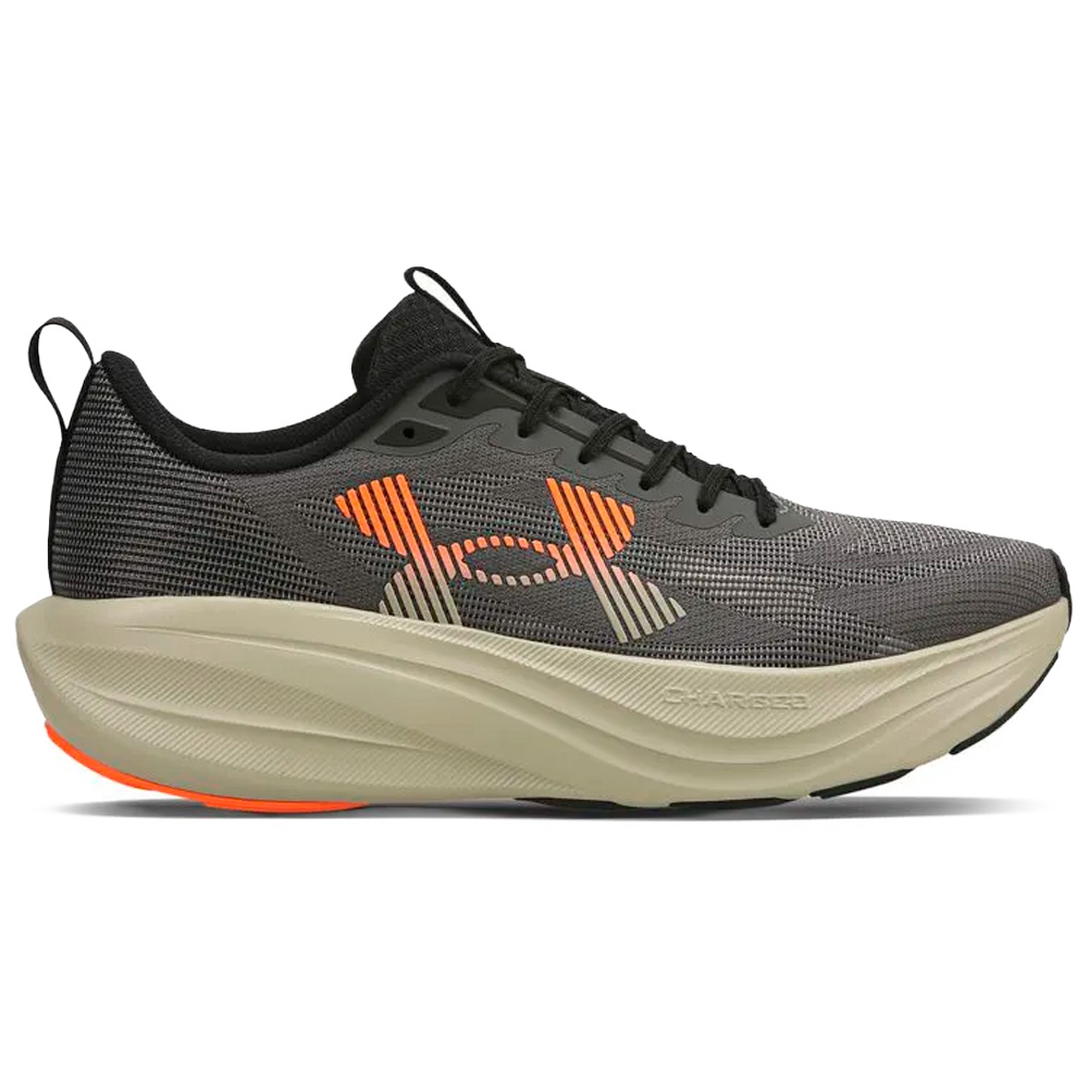 Tênis Under Armour CH Endless Chumbo e Laranja TAMANHO:42;Cor:Preto+Laranja;Gênero:Unissex