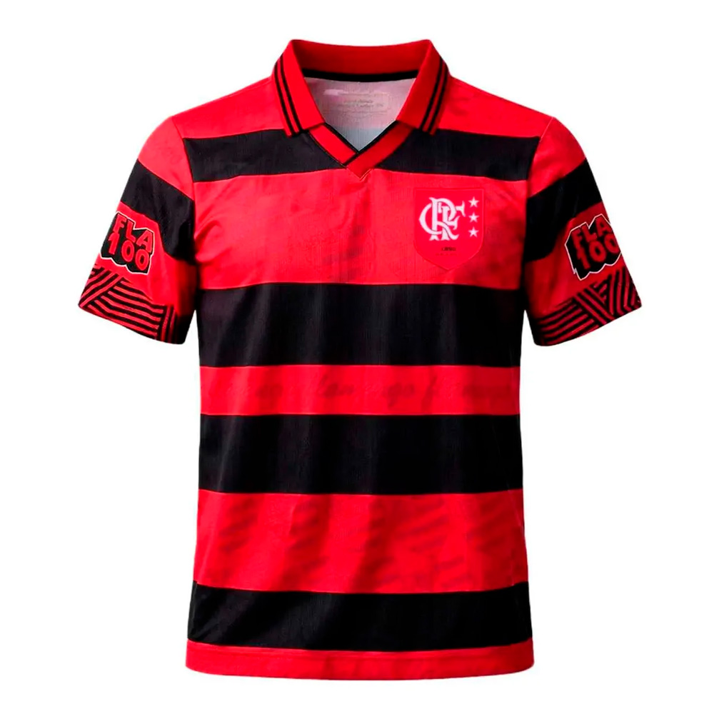 Camisa Betel Sport CR Flamengo Retrô 1996 Red Black