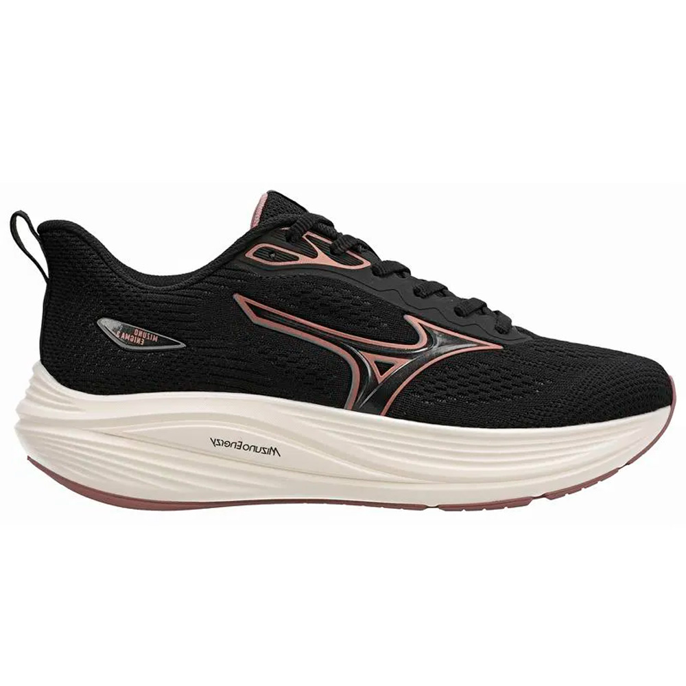 Tênis Mizuno Enigma 3 Preto e Rosé TAMANHO:38