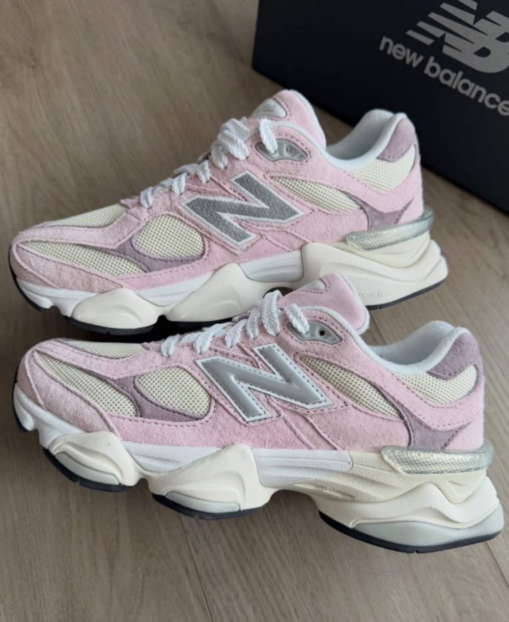 New Balance 9060 Rose Sugar Ice Wine — 37.5, Novo