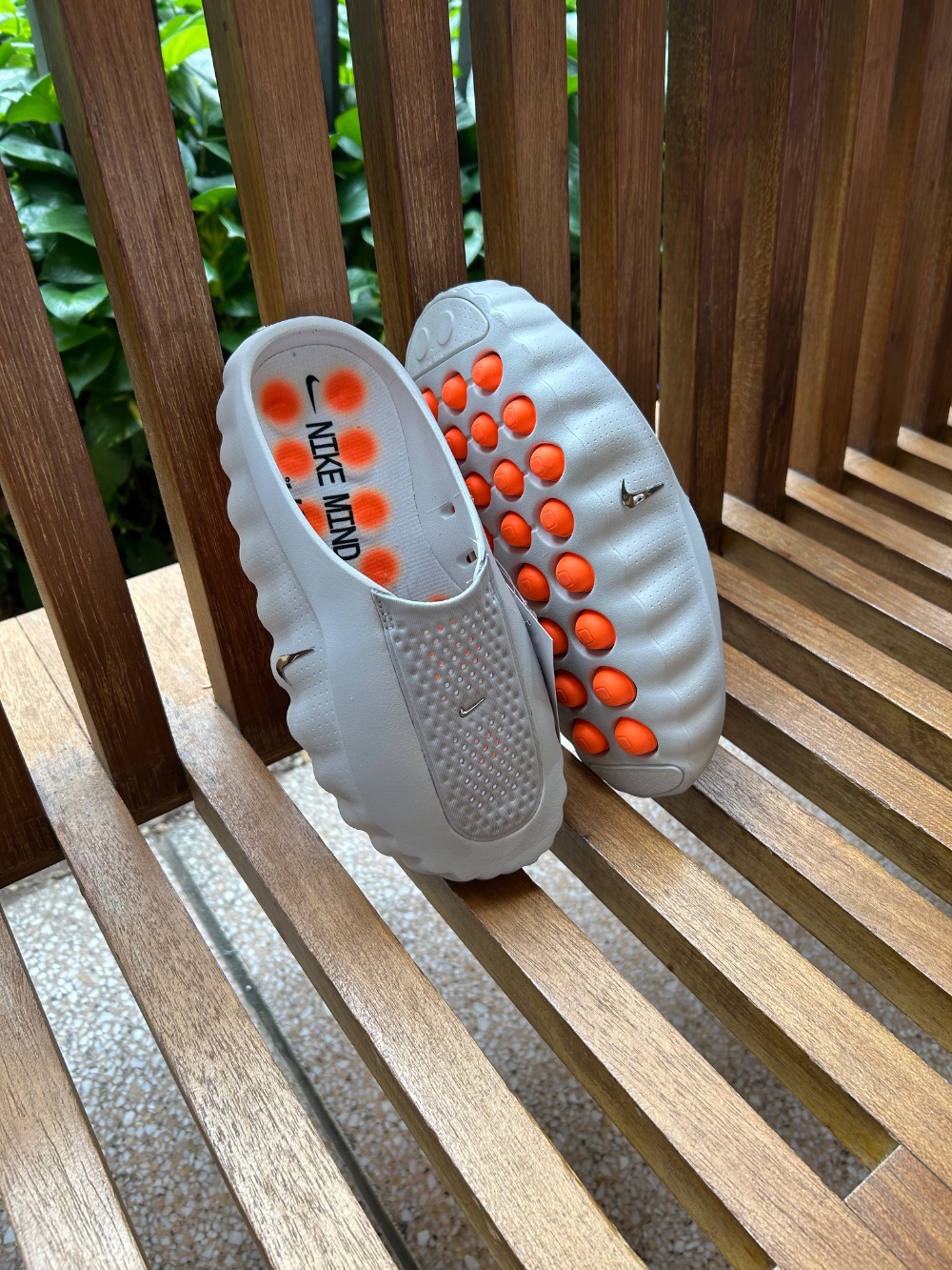 Nike Mind 001 Slide Light Smoke Grey — 46, Novo
