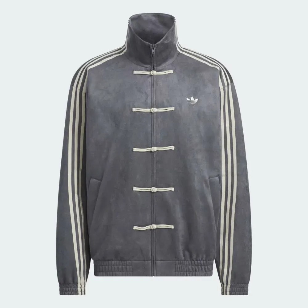 Jaqueta adidas New Chinese Style Track Top Grey Six — PP / M / G / XG, Novo