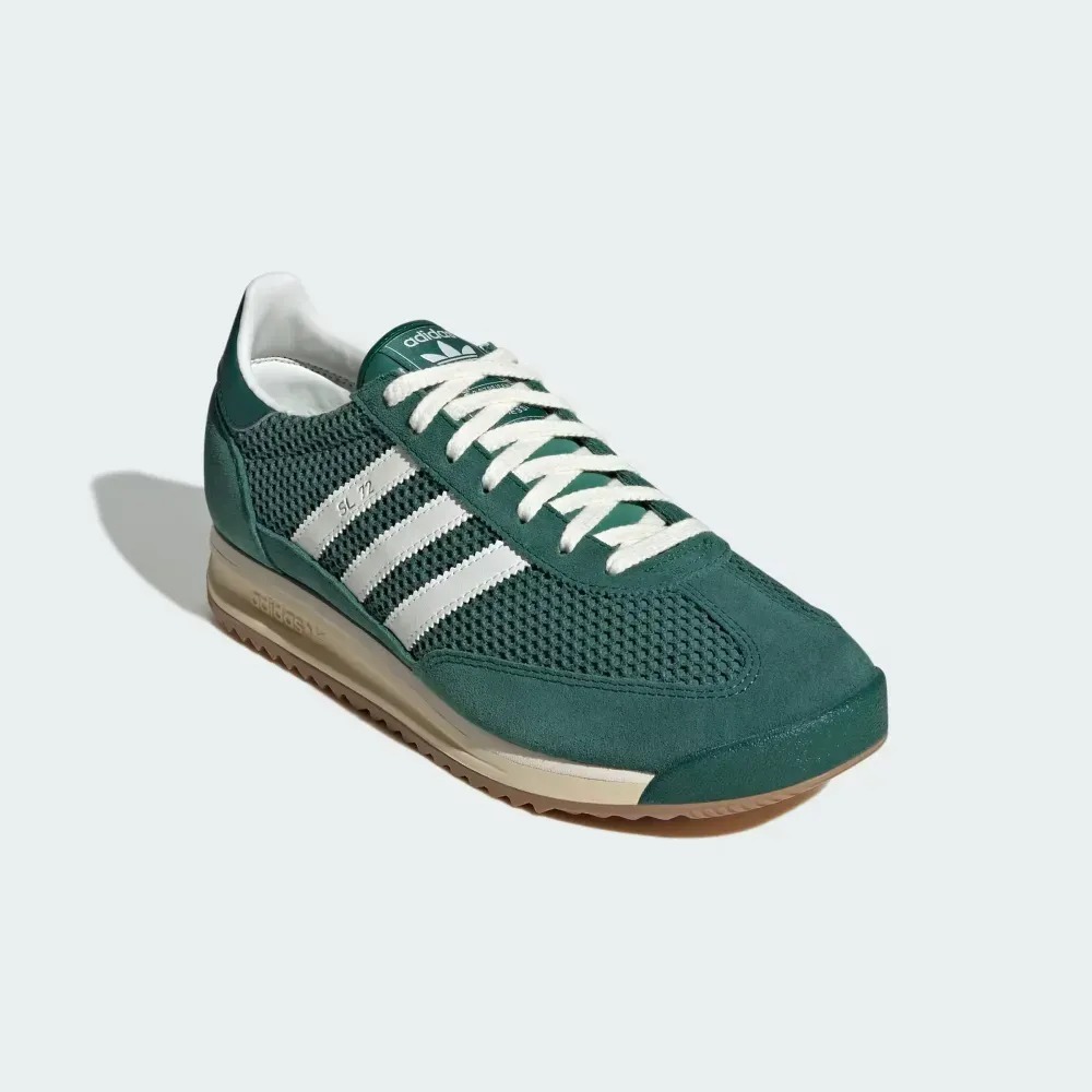 adidas SL 72 RS Collegiate Green Off White Warm Vanilla