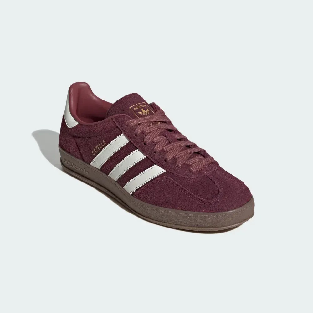 adidas Gazelle Indoor Maroon Off White Burgundy