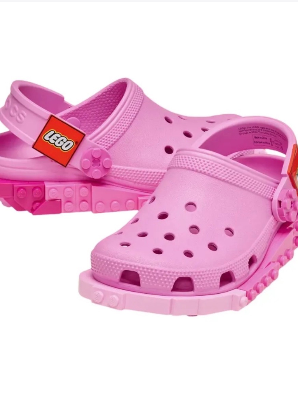 LEGO x Crocs Classic Clog Creativity Pink