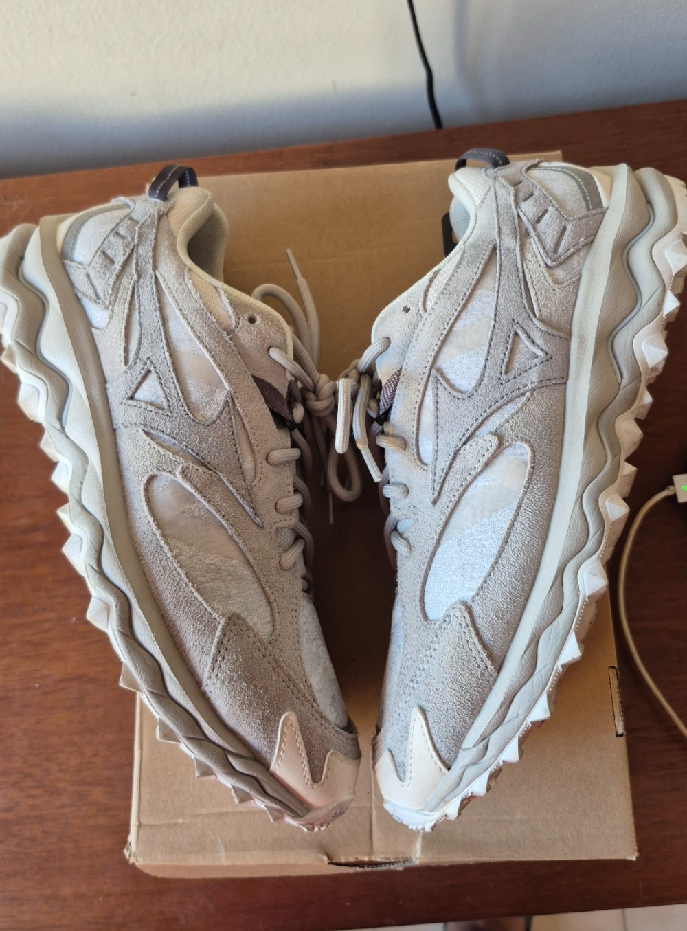 Mizuno Wave Rider Mujin TL Minetic Pack Ligth Grey
