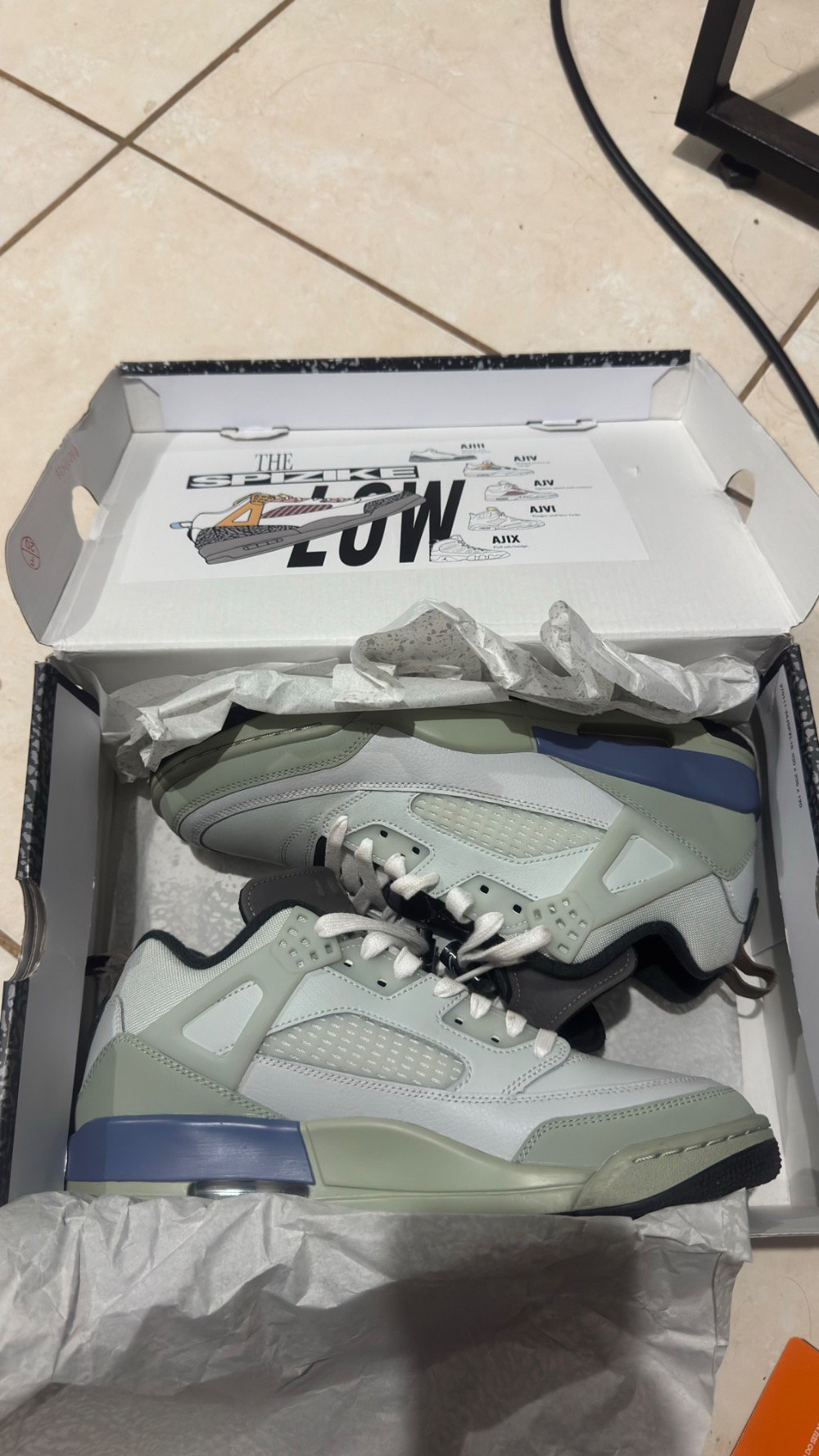 Air Jordan Spizike Low Jade Horizon