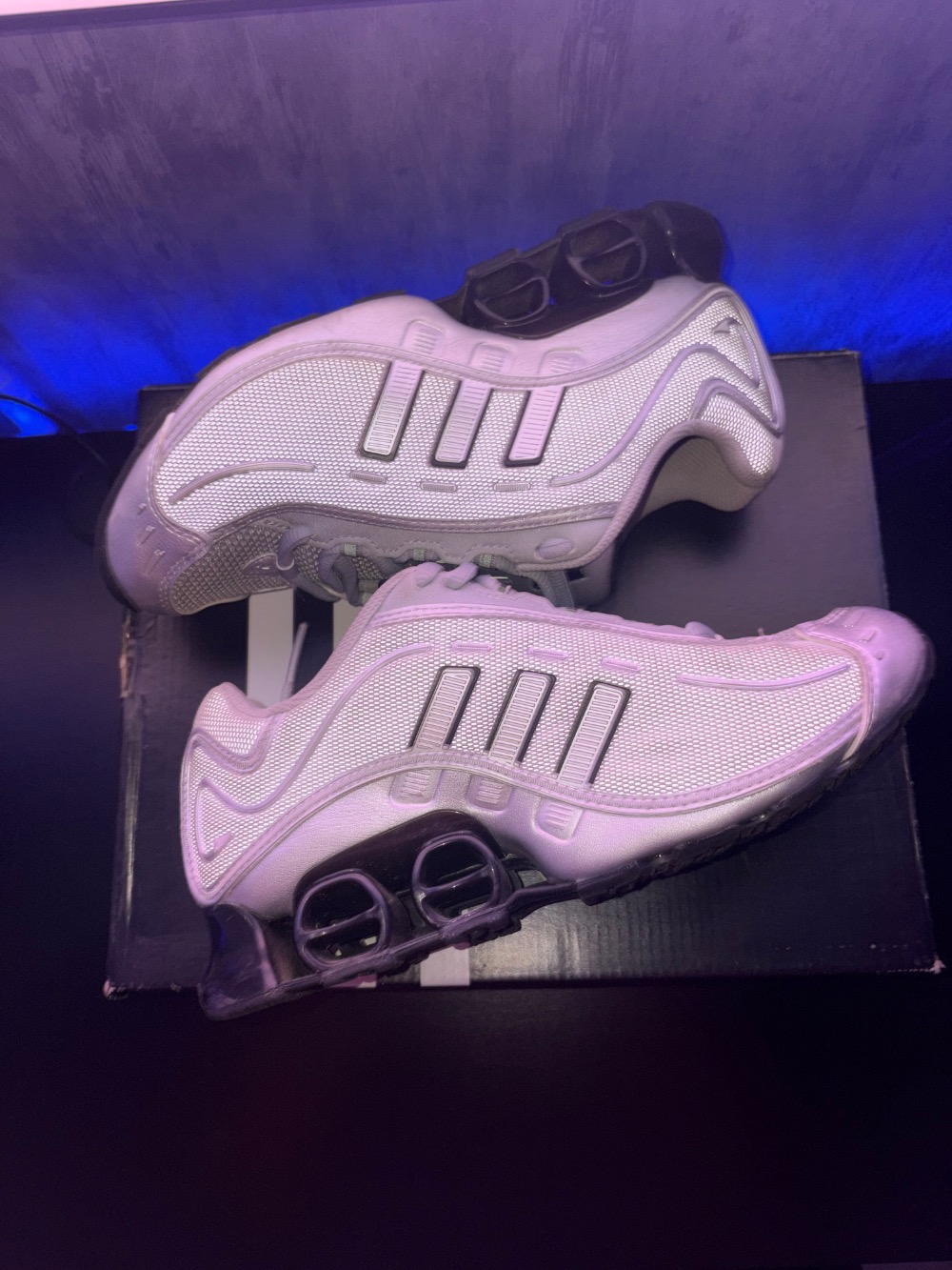 adidas Megaride O1 Silver Metallic Core Black