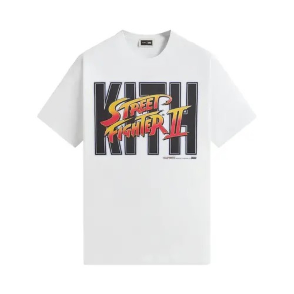 Capcom x Kith Camiseta Street Fighter Ultra Vintage White