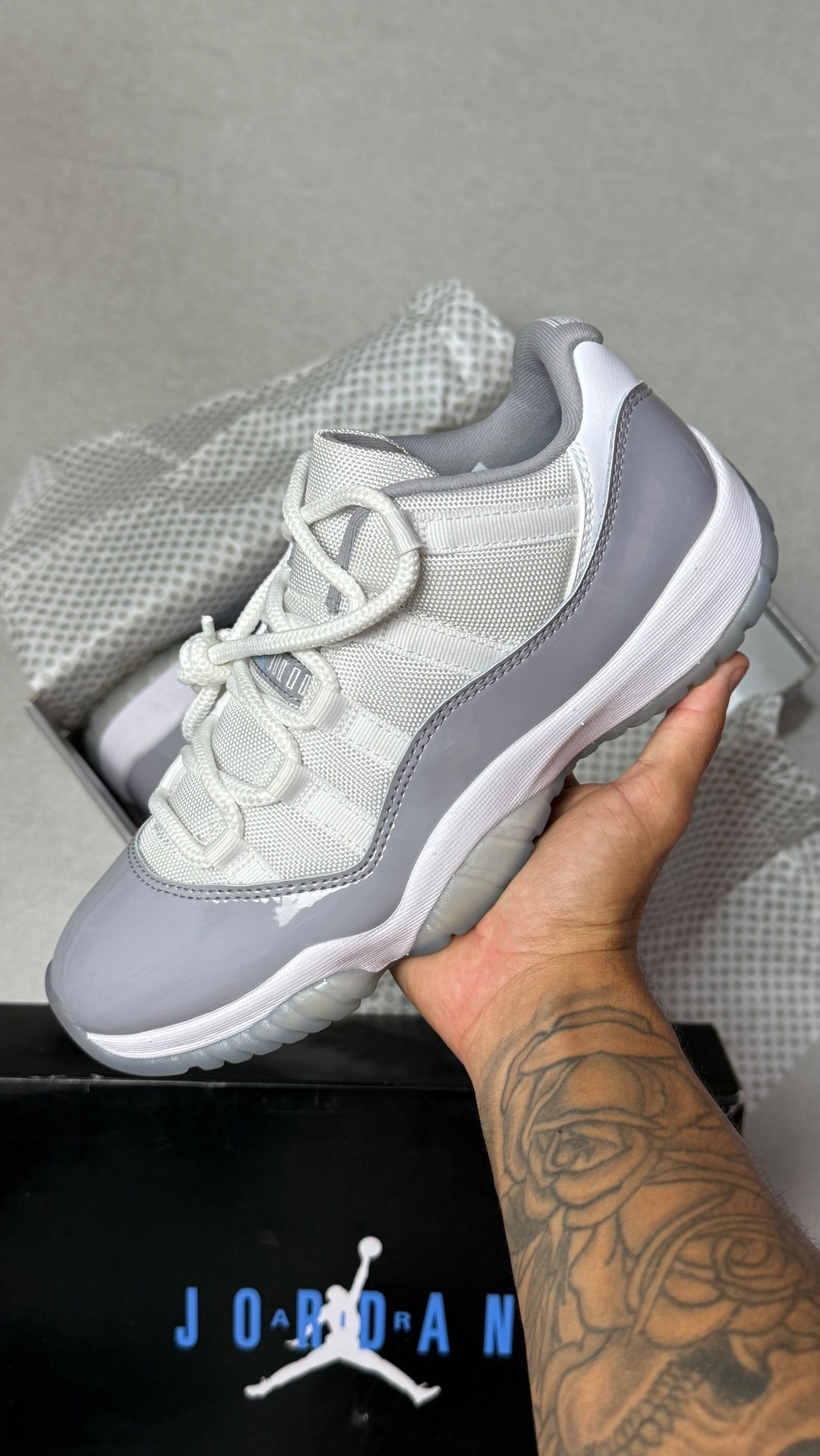 Air Jordan 11 Low Cement Grey