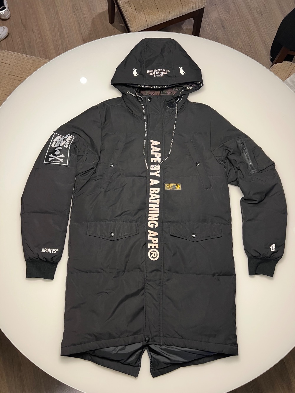Bape Aape jaqueta Snow