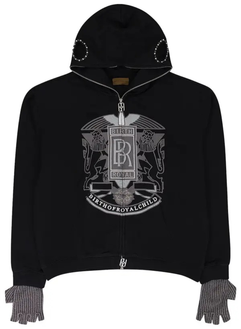 BIRTH OF ROYAL CHILD - Moletom Child Royce Crown "Preto"