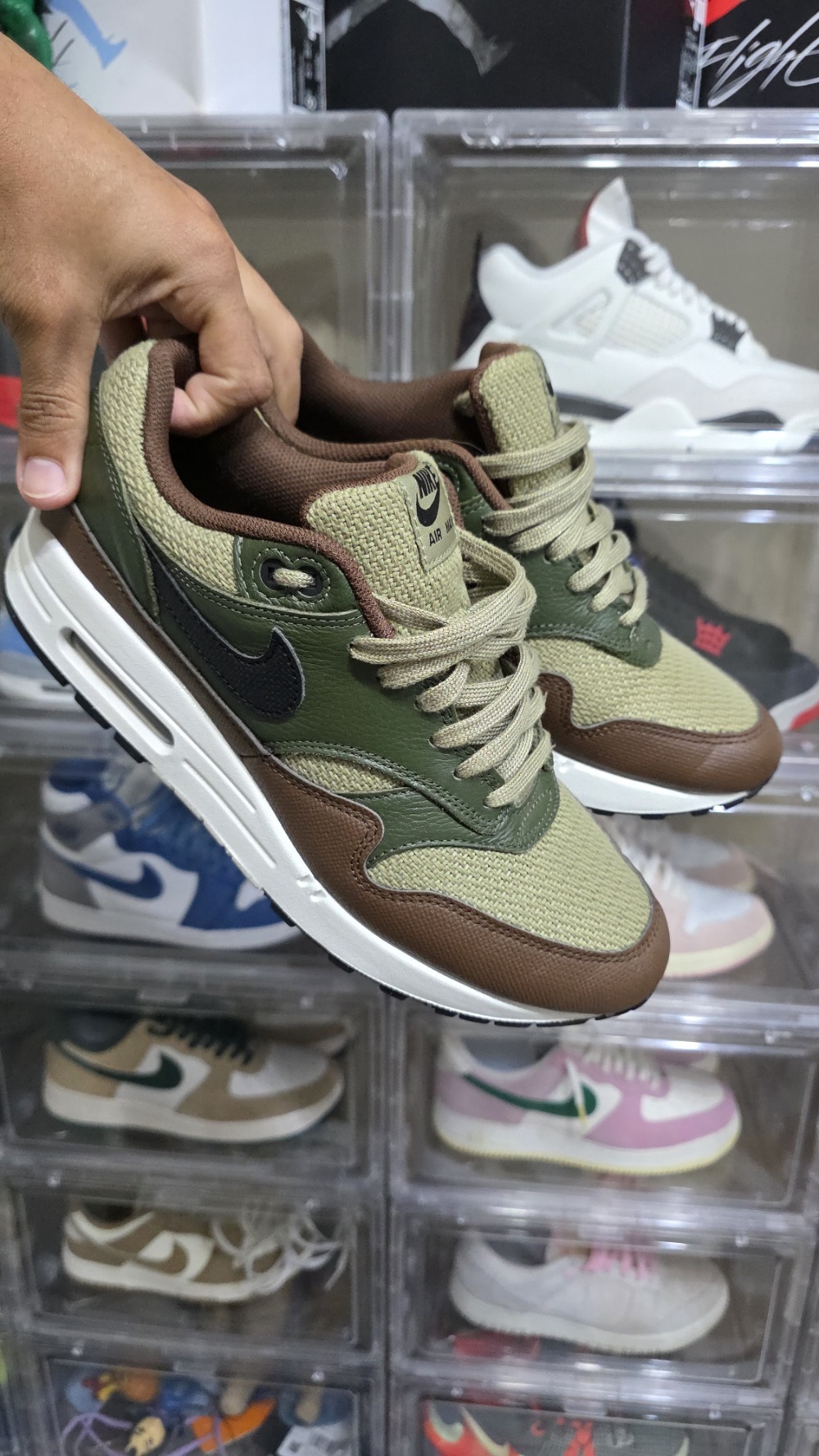 Nike Air Max 1 Essential PRM Neutral Olive Cacao Wow