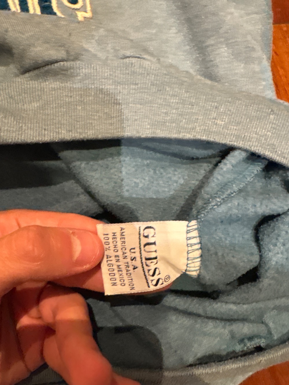 Moletom Guess vintage jeans
