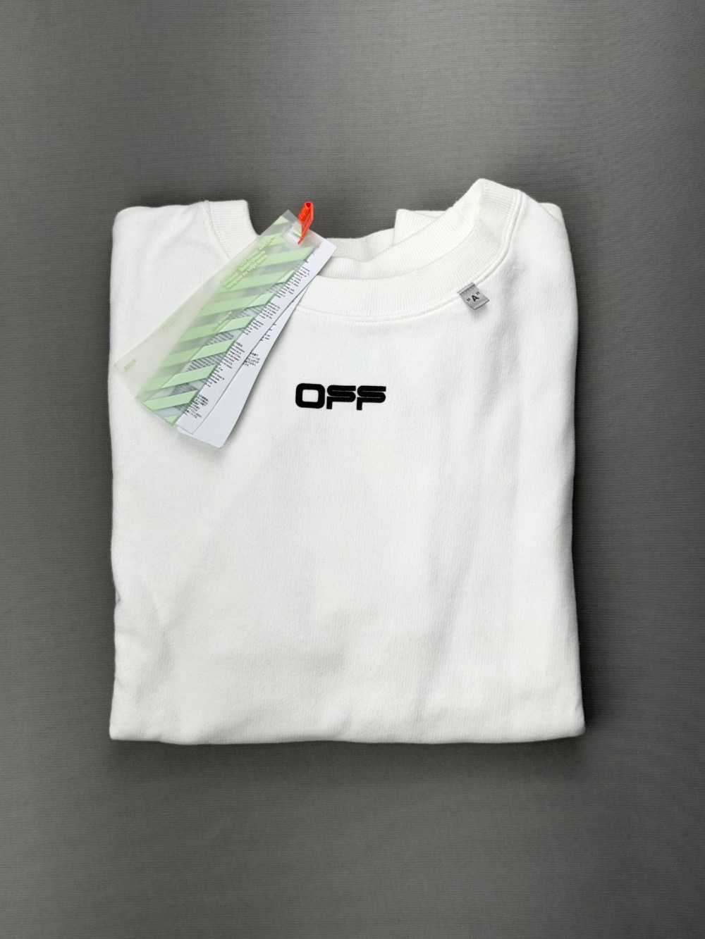 Moletom Off-White Good Thames White