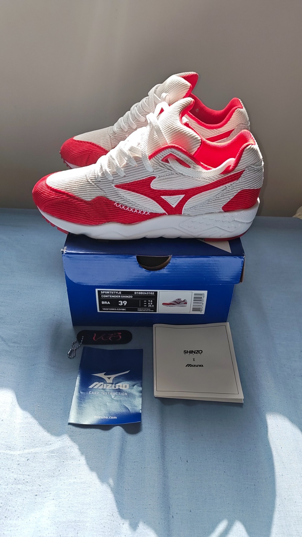 Shinzo x Mizuno Contender Red Rats