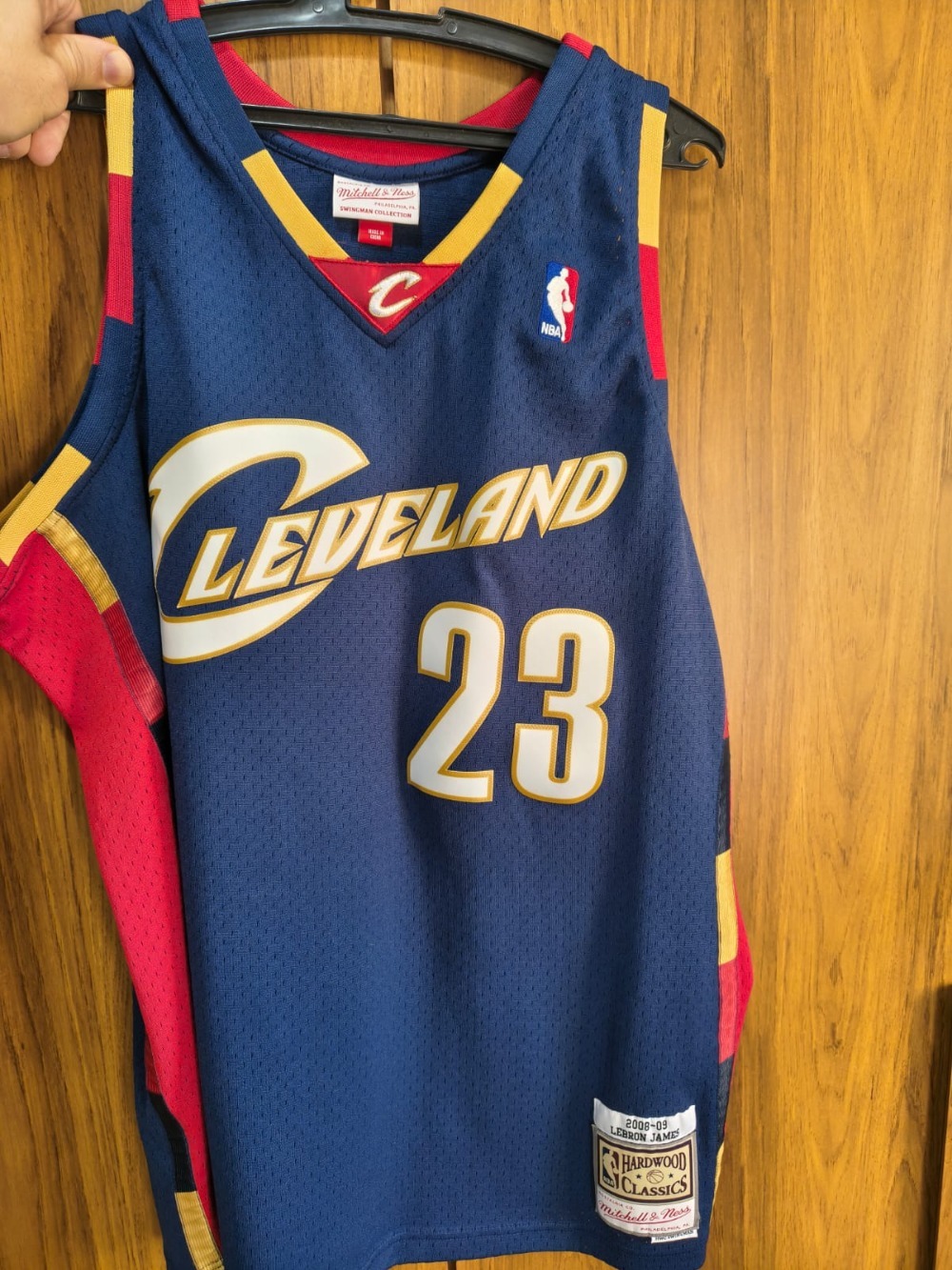 Regata Jersey Mitchell & Ness Lebron James Cavs 2008/09 Away