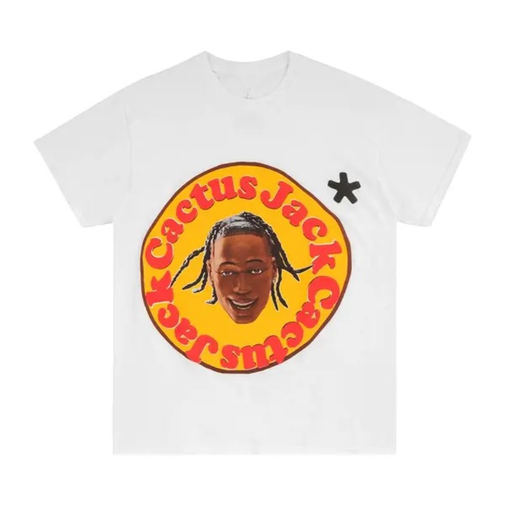CPFM x Travis Scott Camiseta 4 CJ 60 Seconds Branca