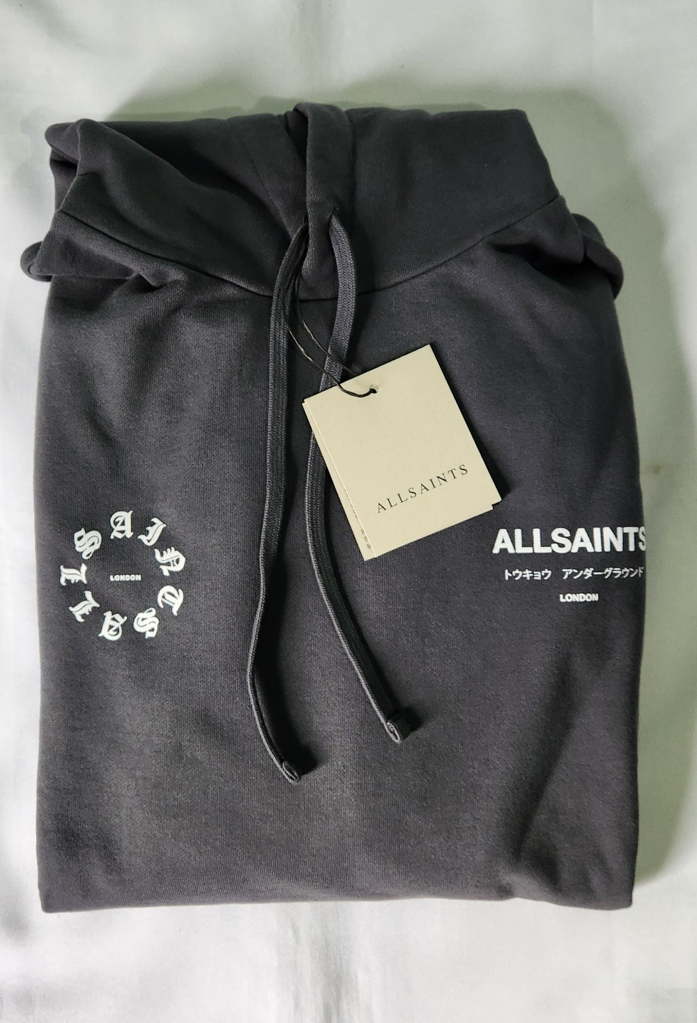 Moletom AllSaints Kindred Oth Washed Black