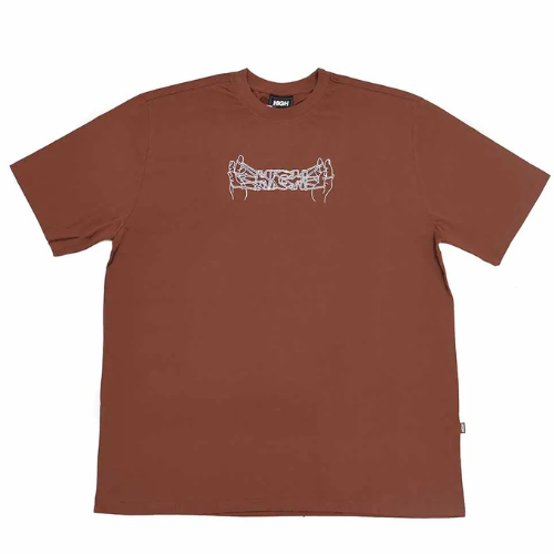 Camiseta High Company Elastic - Marrom Tamanho:M