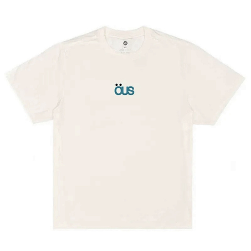 Camiseta Ous Imperial Semi Logo -  Off White Tamanho:G