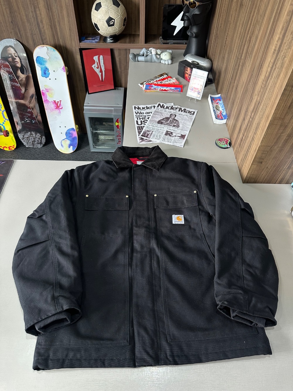 Jaqueta Carhartt OG Arctic Black Rigid