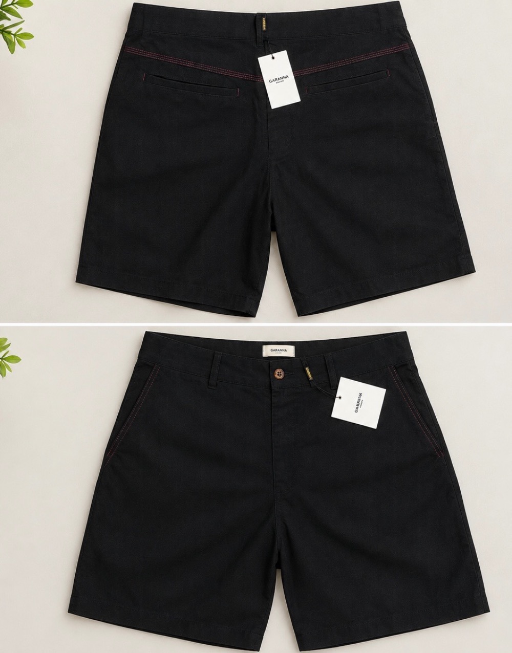 Bermuda Carnan Twill Shorts Black
