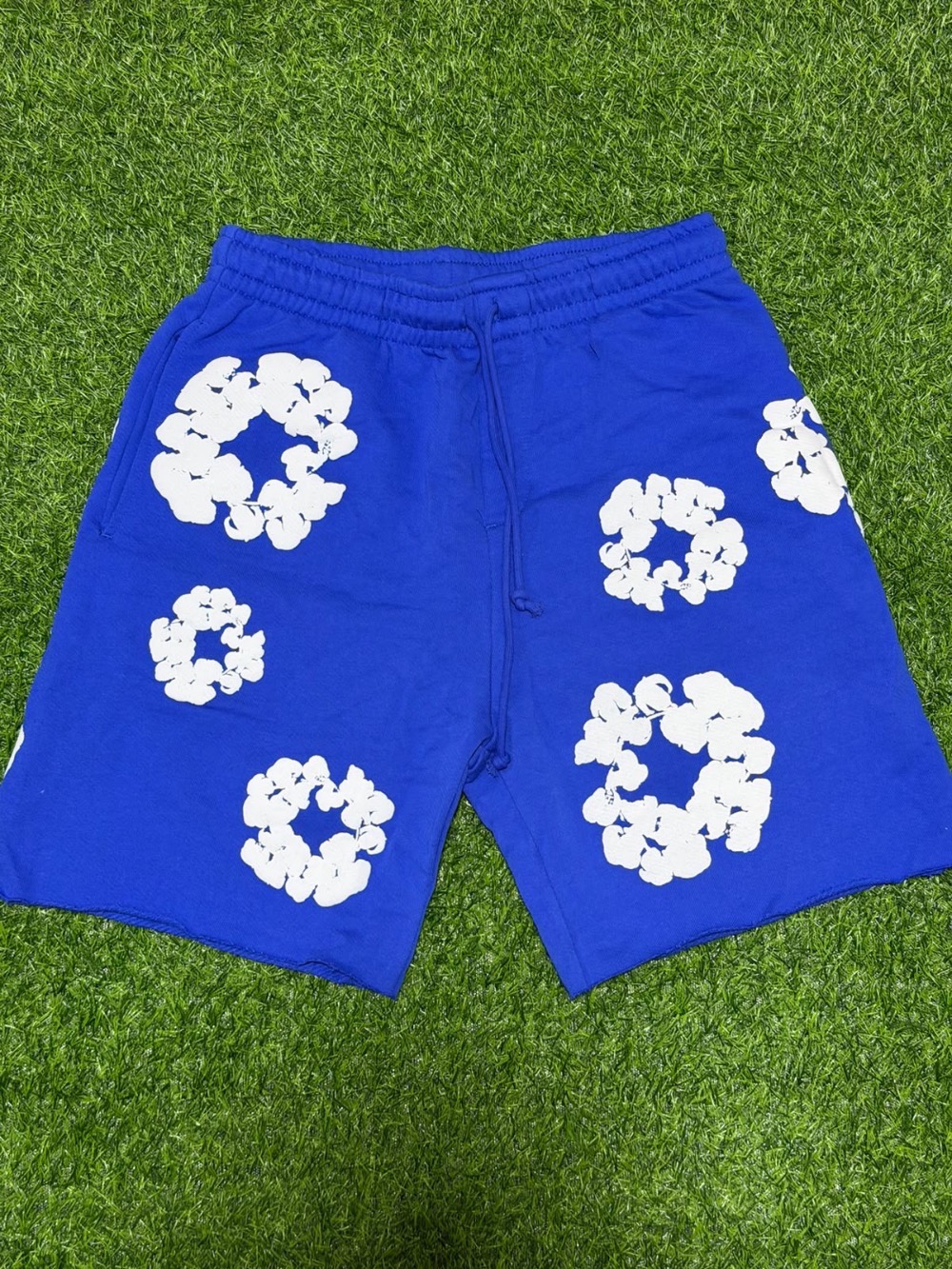 Shorts Denim Tears The Cotton Wreath Royal Blue