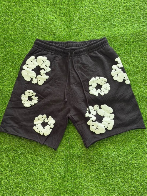 Shorts Denim Tears The Cotton Wreath Black