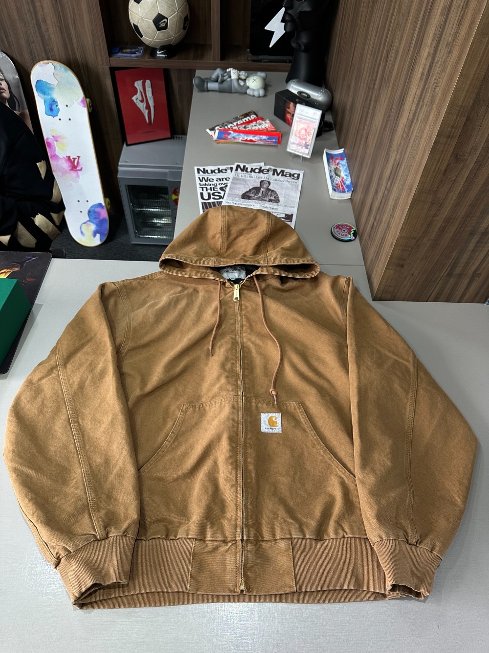 Jaqueta Carhartt OG Active Brown Stone