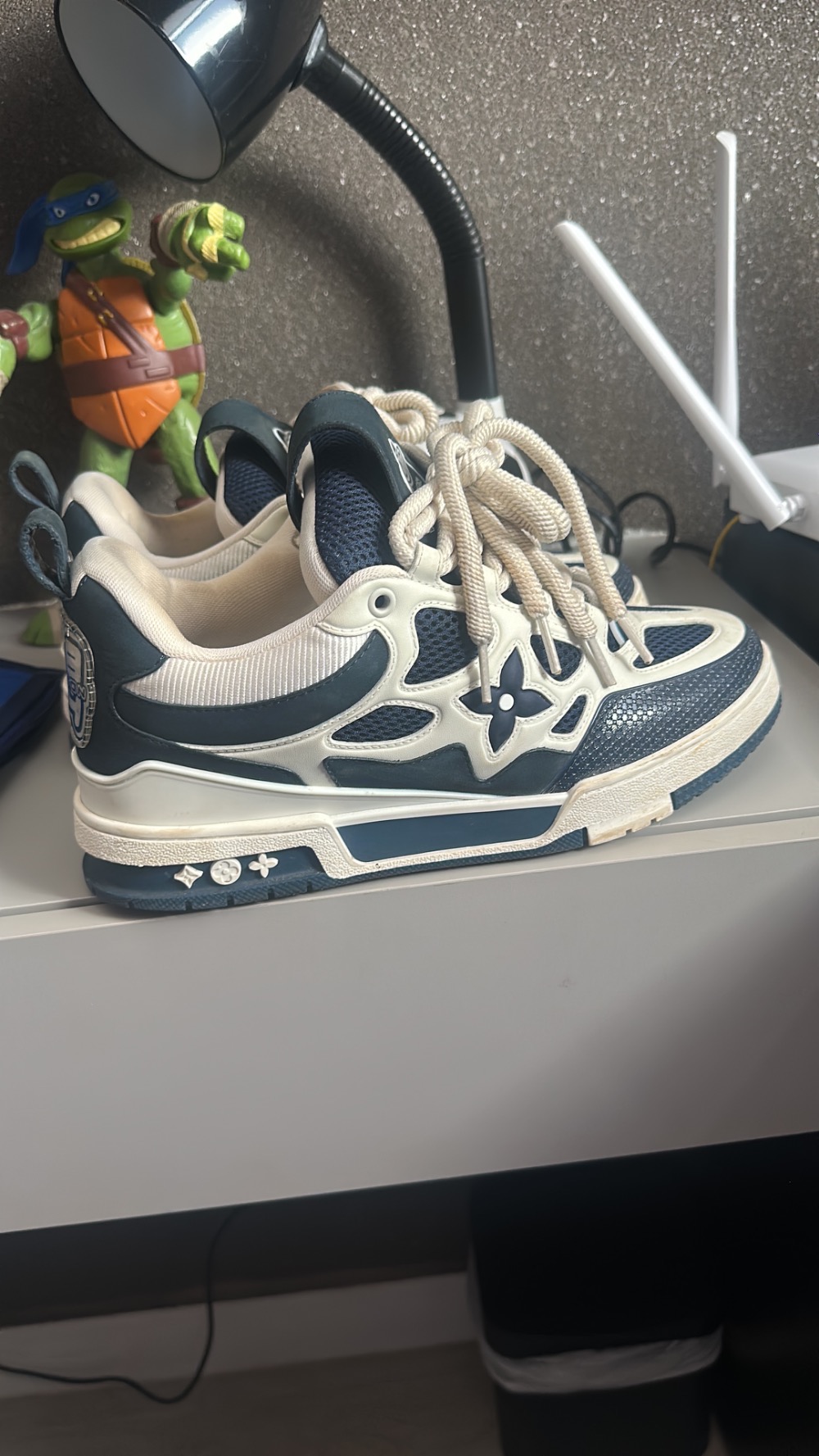 Louis Vuitton LV Skate Sneaker Marine White