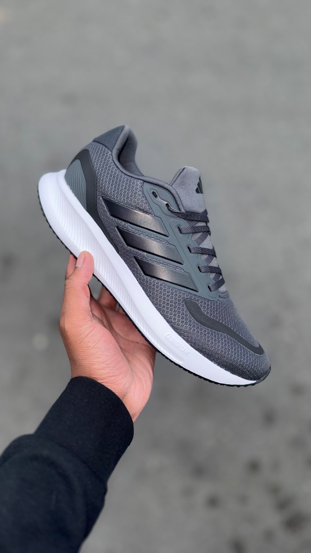 adidas Runfalcon 5 Legend Ink Cloud White Core Black — 40 / 41, Novo