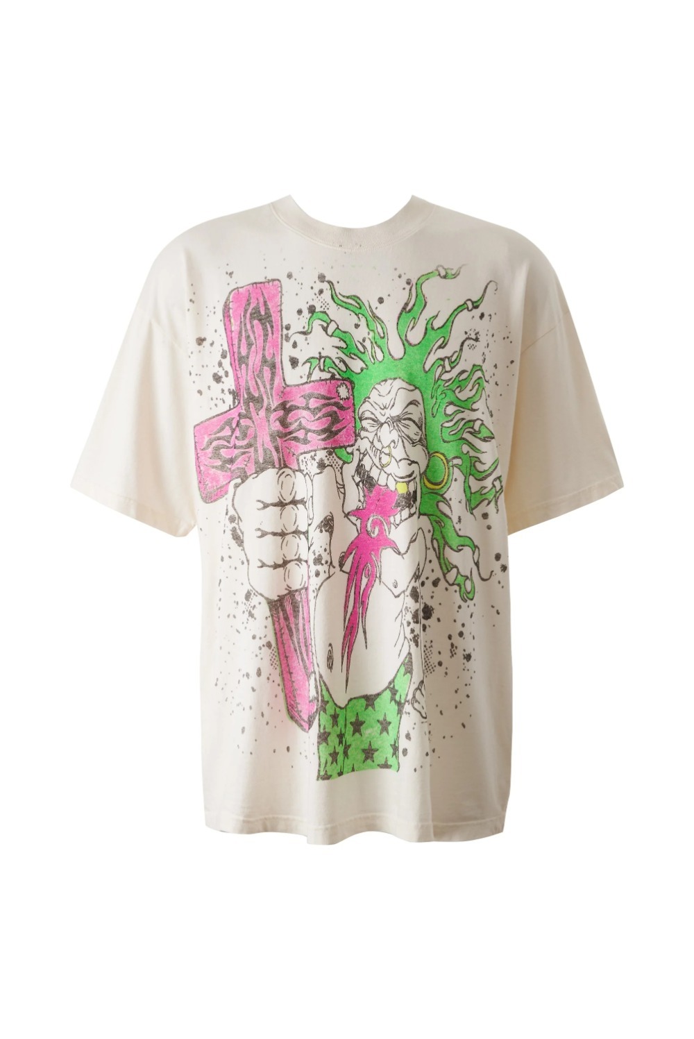 Hellstar - Camiseta Mercy Festival 96 Creme
