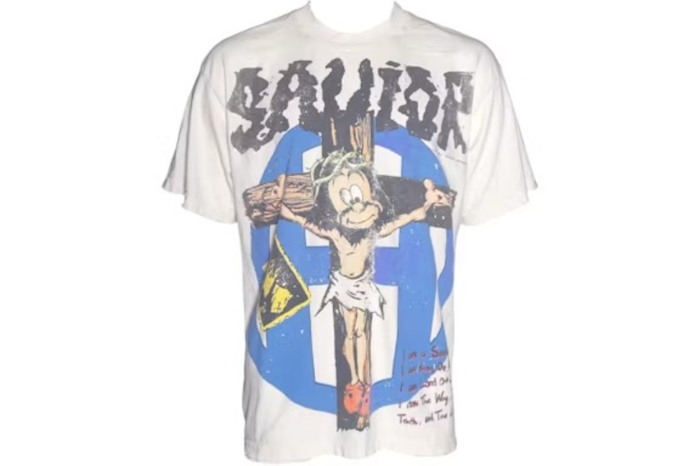 Camiseta Hellstar Seditionary Savior White