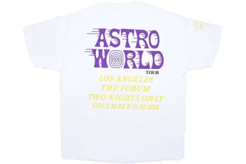Travis Scott - Camiseta Astroworld LA Exclusive T-shirt