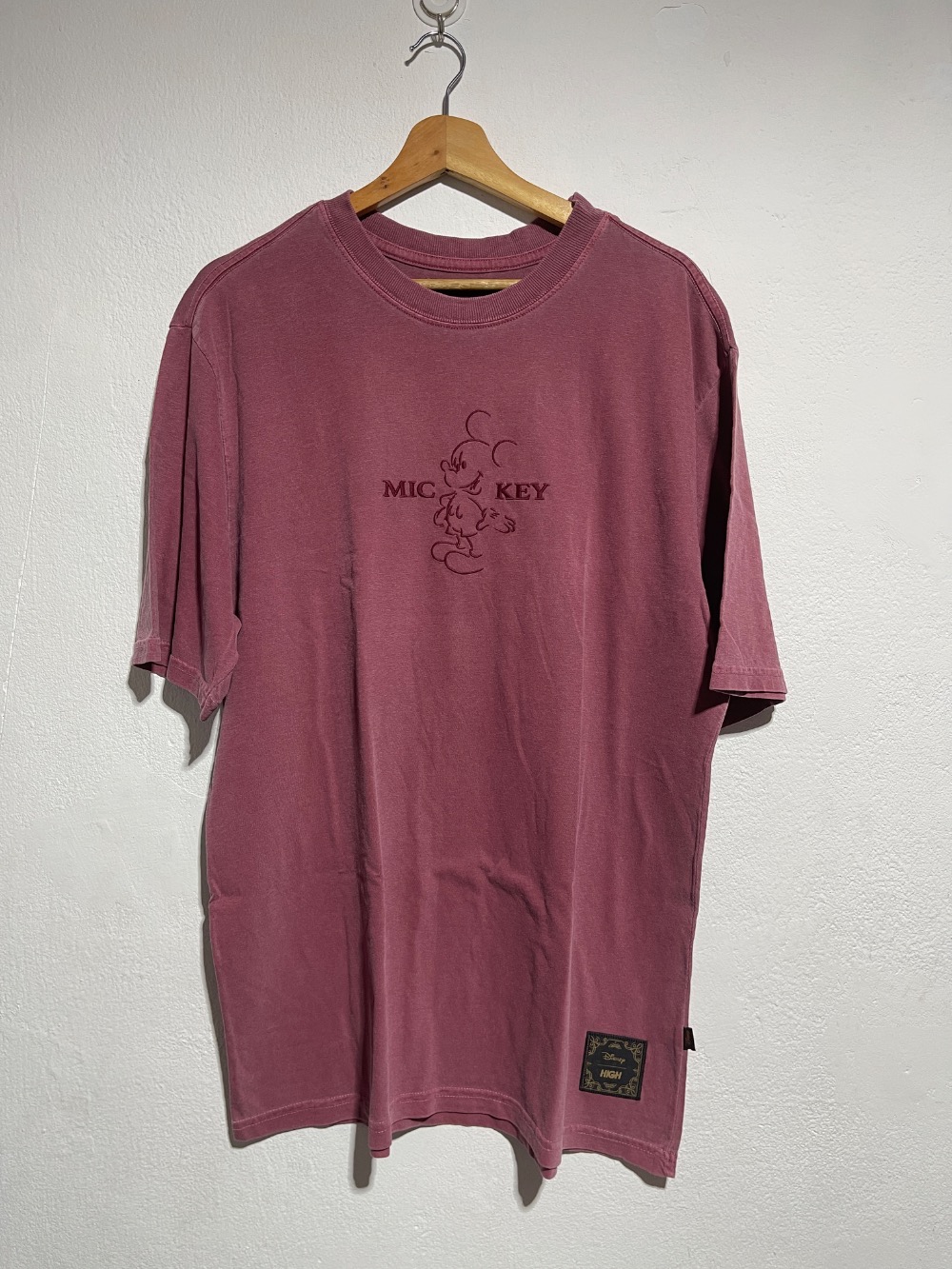 Disney x High Company Camiseta Silhouette Burgundy