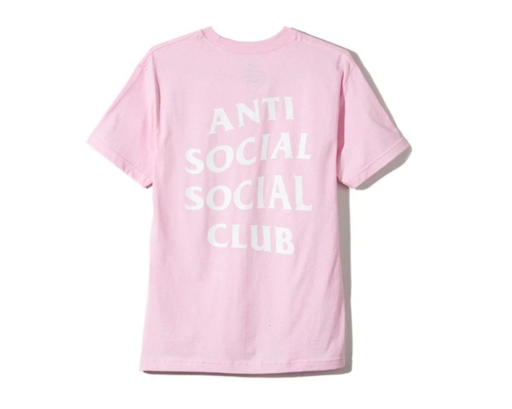Anti Social Social Club - Camiseta Catchem A Tee (FW19) Pink