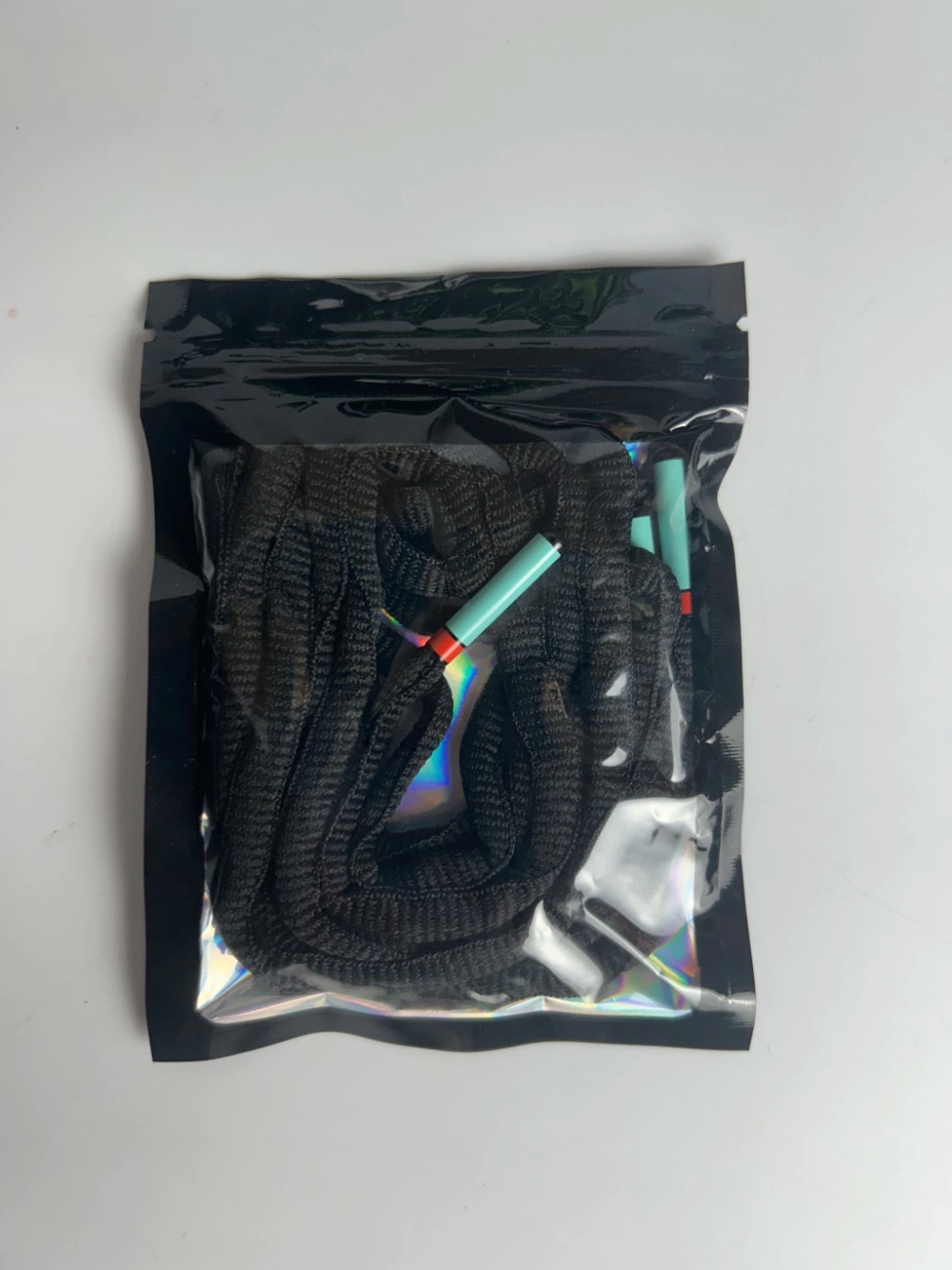 Cadarços TN Laces Tuned Since 1998 Black Teal