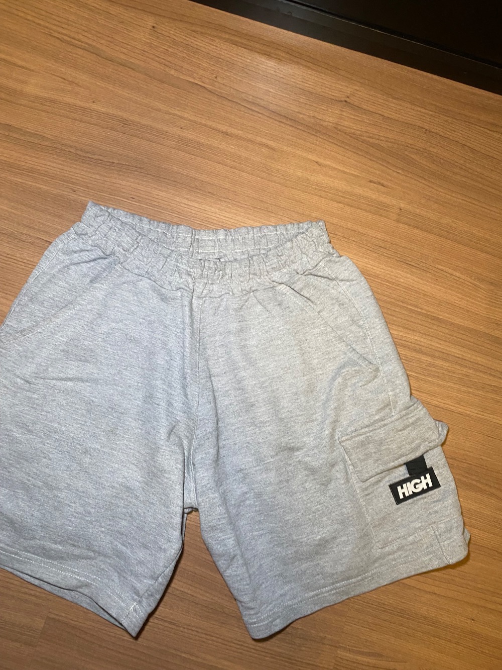 Bermuda moletom cinza High Company Oversized