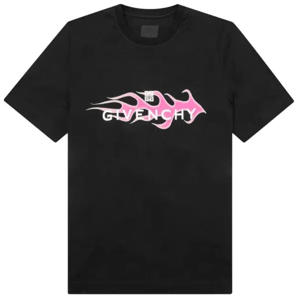 Givenchy - Camiseta Flames 'Black