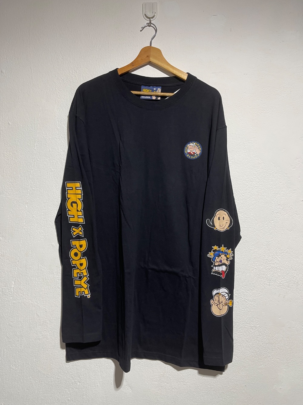 High Company X Popeye Longsleev Black