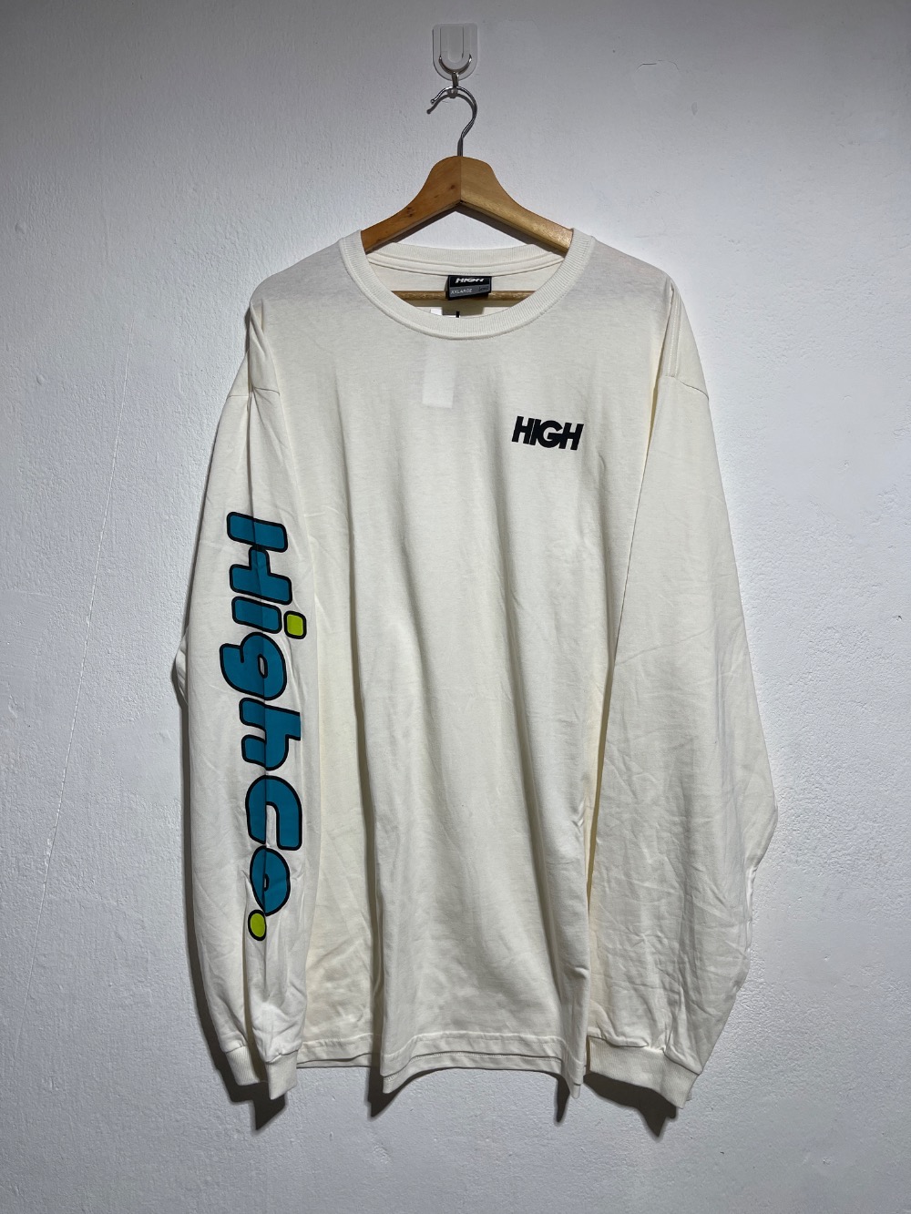 Camiseta Manga Longa Masculina High company Synth - Branco